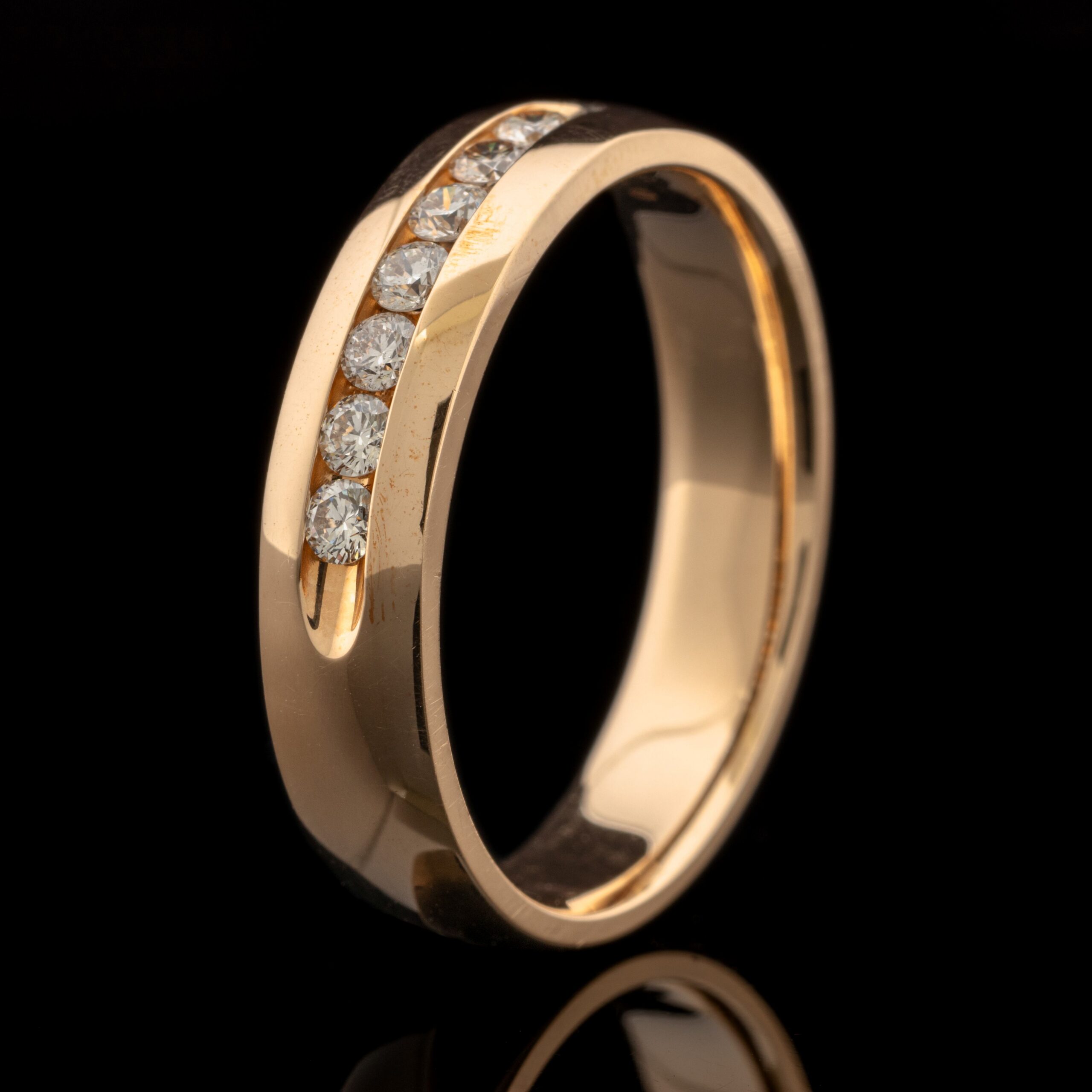 Pre-Owned Diamond Band in 14K